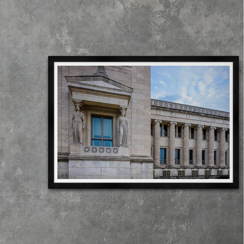 Caryatid Columns - Photographie avec cadre photo