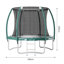 Freeport Park 244cm Round with Safety Enclosure Kid / Toddler Trampoline