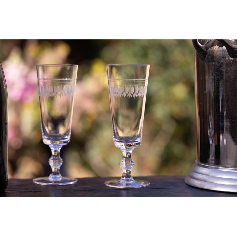 Handmade Crystal Flute