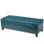 Banc de rangement moderne rembourré