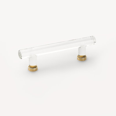 Modern Glass Bar Bar / Handle Pull