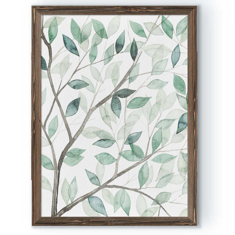 « leaf dentelle i » par paul cezanne-cadre photo, reproduction d’art, H 24 po x l 18 po x P 1,25 po