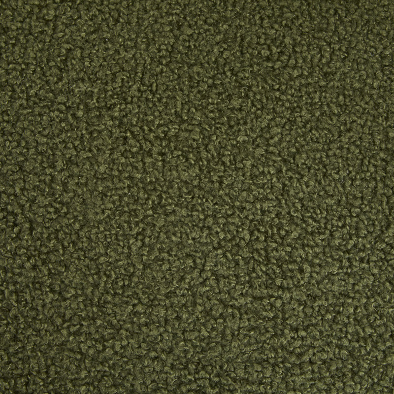 Chaises de salle à manger rembourrées Demars Modern, Naturel, Vert
