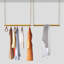 Portant à vêtements ajustable 2 pièces