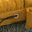Chaise longue ergonomique à massage électrique avec 5 modes pour le bureau, le salon, la chambre à coucher-329044101