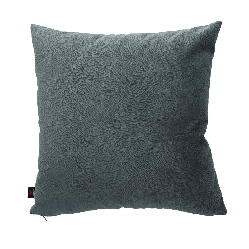 Alvaro Square Throw Cushion, Grey, 43 x 43cm