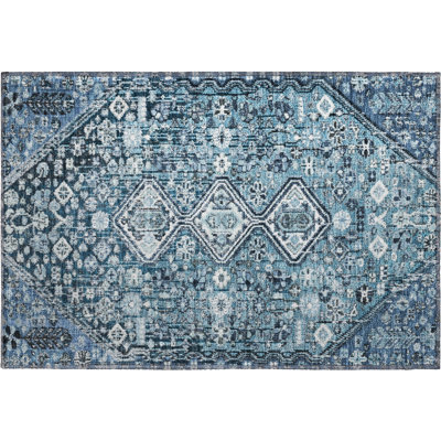 Premium Machine Washable Mayfield AMF1834 Aztec Rug