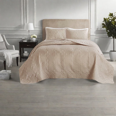 Ensemble de literie réversible en microfibre kaki, couvre-lit surdimensionné avec rembourrage hypoallergénique pour les chambres modernes