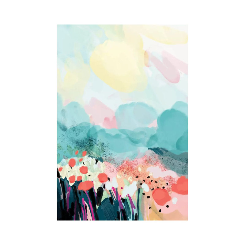 Spring Landscape by Ana Rut Bré - Gallery-Wrapped Canvas Giclée on Canvas, 20.32 cm H x 30.48 cm W, Canvas