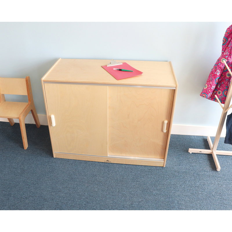 5 Compartment Manufactured Wood Classroom Cabinet