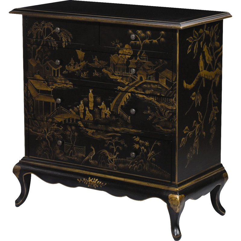 Commode décorative 5 tiroirs
