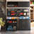 Wall-Mounted Garage Storage Cabinet with Lockable Doors and Adjustable Shelves, Durable Metal Hanging Tool Cabinet for Utility Rooms-122903647