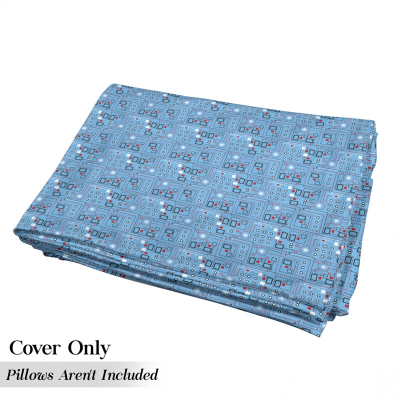 Housse de coussin d'extérieur Lines and Dots, H 2 po x l 36 po x P 88 po