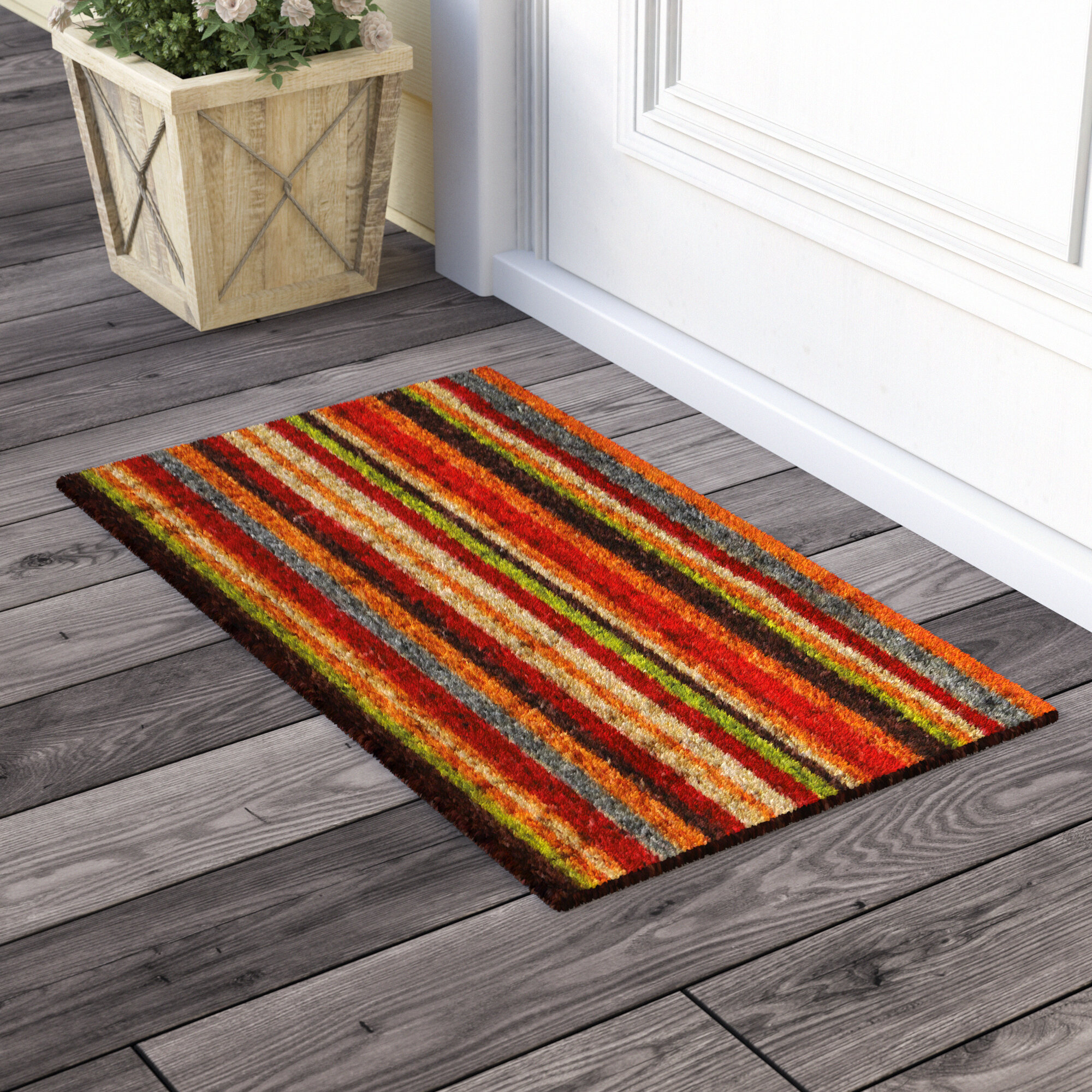 Striped Doormats