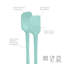 Mini-spatule et cuillère en silicone Tovolo Flex-Core®-88856181