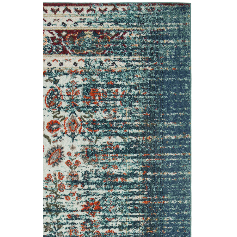 Amico Performance Abstract Rug, Rectangle 9' x 12'