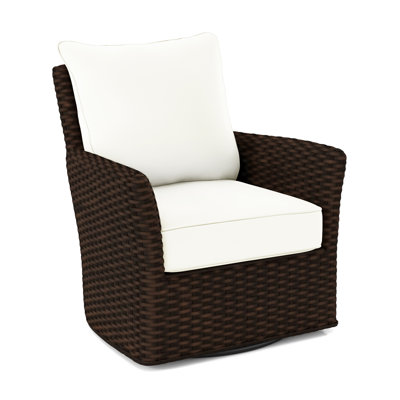 Fauteuil pivotant en polyester de 28 po de largeur Lanai