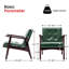 Deveral Faux Leather Armchair