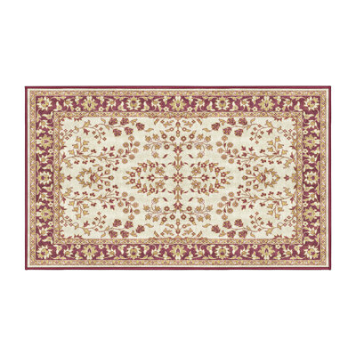 Tapis oriental en chenille / polyester tissé à la main Deshan