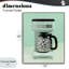 Giclée sur table avec cafetière disco, design par Lish Creative-130747151-130747155