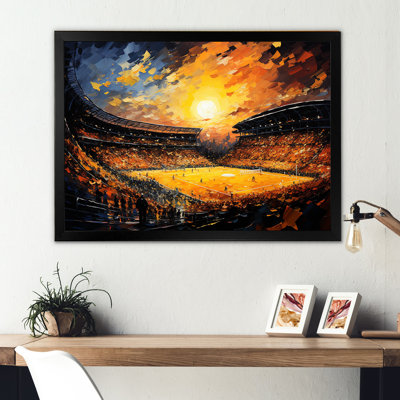 " Stadium Lights And Crowd Roars "