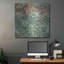 Red Barrel Studio® «Earth as Art: Garden City», art mural en métal-1687386707