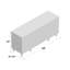Melange 68" Neville Credenza