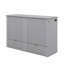 Lit escamotable double avec tiroir et port USB-121087744