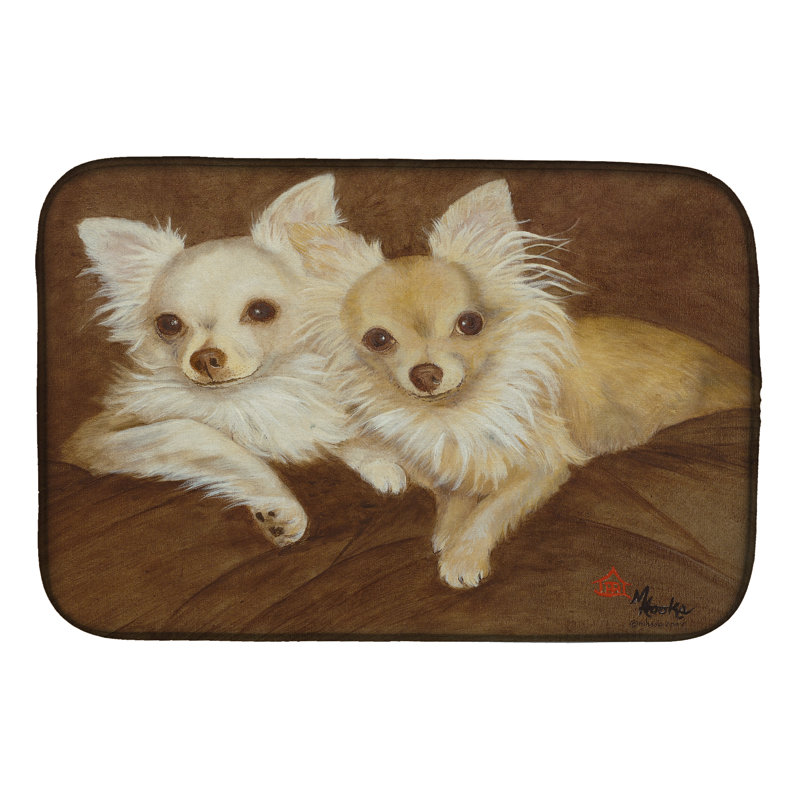Tapis de chihuahua pour la paire