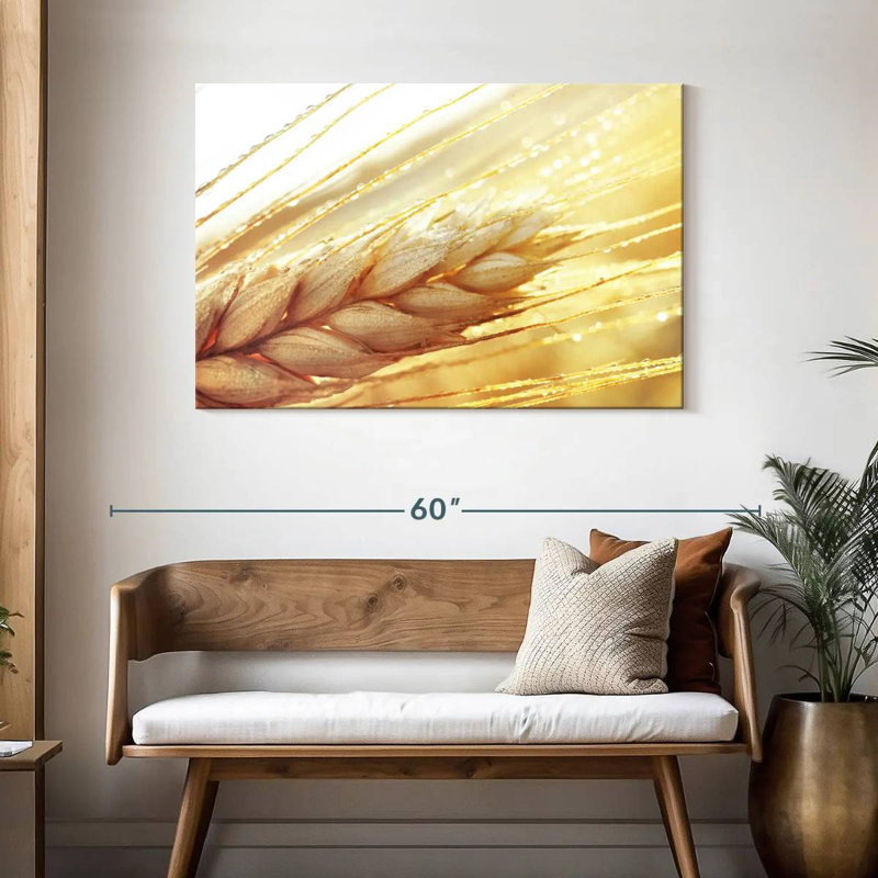 Harnek Wheat, 30" H x 45" W