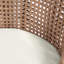 Swivel Upholstered Rattan Back Counter & Bar Stool-422333118