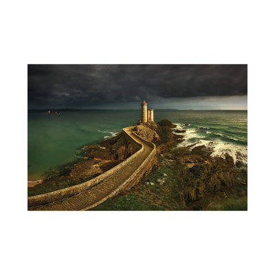 Rain Is Coming by Krzysztof Browko - Wrapped Canvas Print