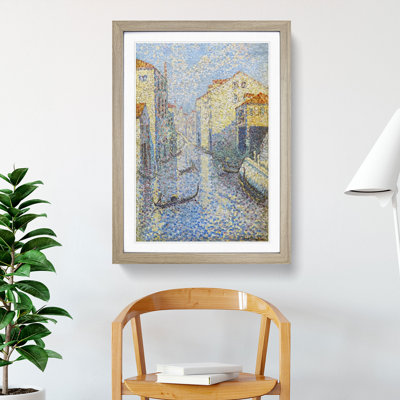 Canal in Venice by Henri-Edmond Cross - Picture Frame Painting