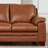 Hukill Holmgren 84'' Genuine Leather Sofa-114393147