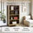 Cabral 58" Bookcase - 5-Tier Storage Shelf, 30" Wide Cabinet-272154052