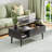 Lift Top Rectangular Coffee Table, 4-in-1 Multi-Function and Large Coffee Table with Storage-1037530974