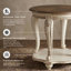 Table de bout avec rangement Heraldas