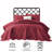 Embossed Microfiber Quilt Coverlet Set-124685107-124685118