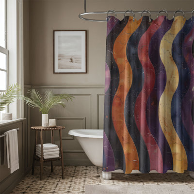 Rideau de douche Vintage