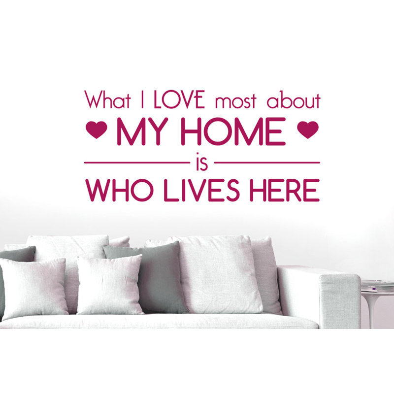 Wall Decal, Violet, Medium