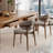 4 - Person Solid Wood Top Four Leg Dining Set-99853009