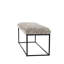 Banc rembourré en velours 39 po Gemma-1813041966