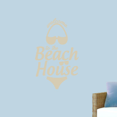 Nautical & Beach Non-Wall Damaging Wall Decal