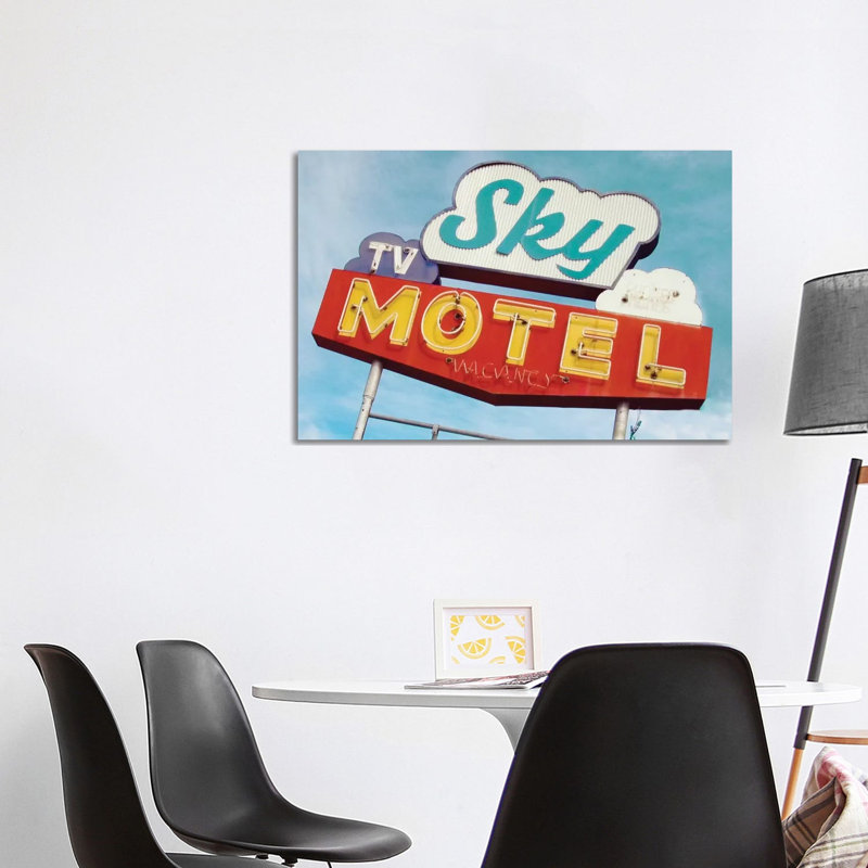 Sky Motel by Danita Delimont - Wrapped Canvas Gallery-Wrapped Canvas Giclée, 101.6 cm H x 66.04 cm W x 1.91 cm D