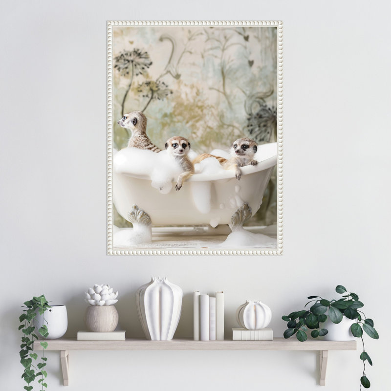 Reproduction d'art sur toile encadrée, Mekerat, H 24 po x l 18 po