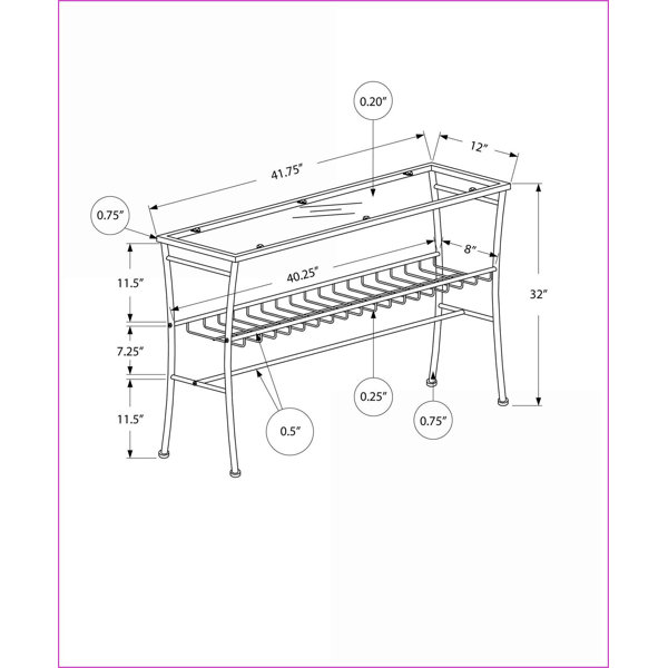Dimensions du produit