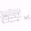 Console 48 po en bois de pin massif-965943779