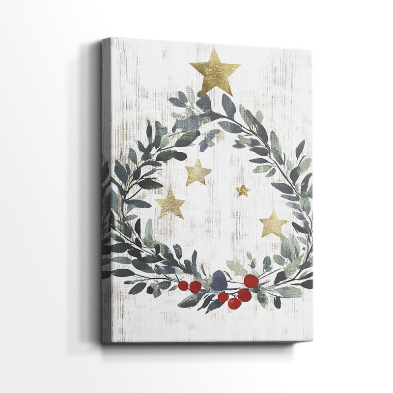 Art des Fêtes de Noël - Toile tendue avec châssis cmxxxi, H 27 po x l 18 po