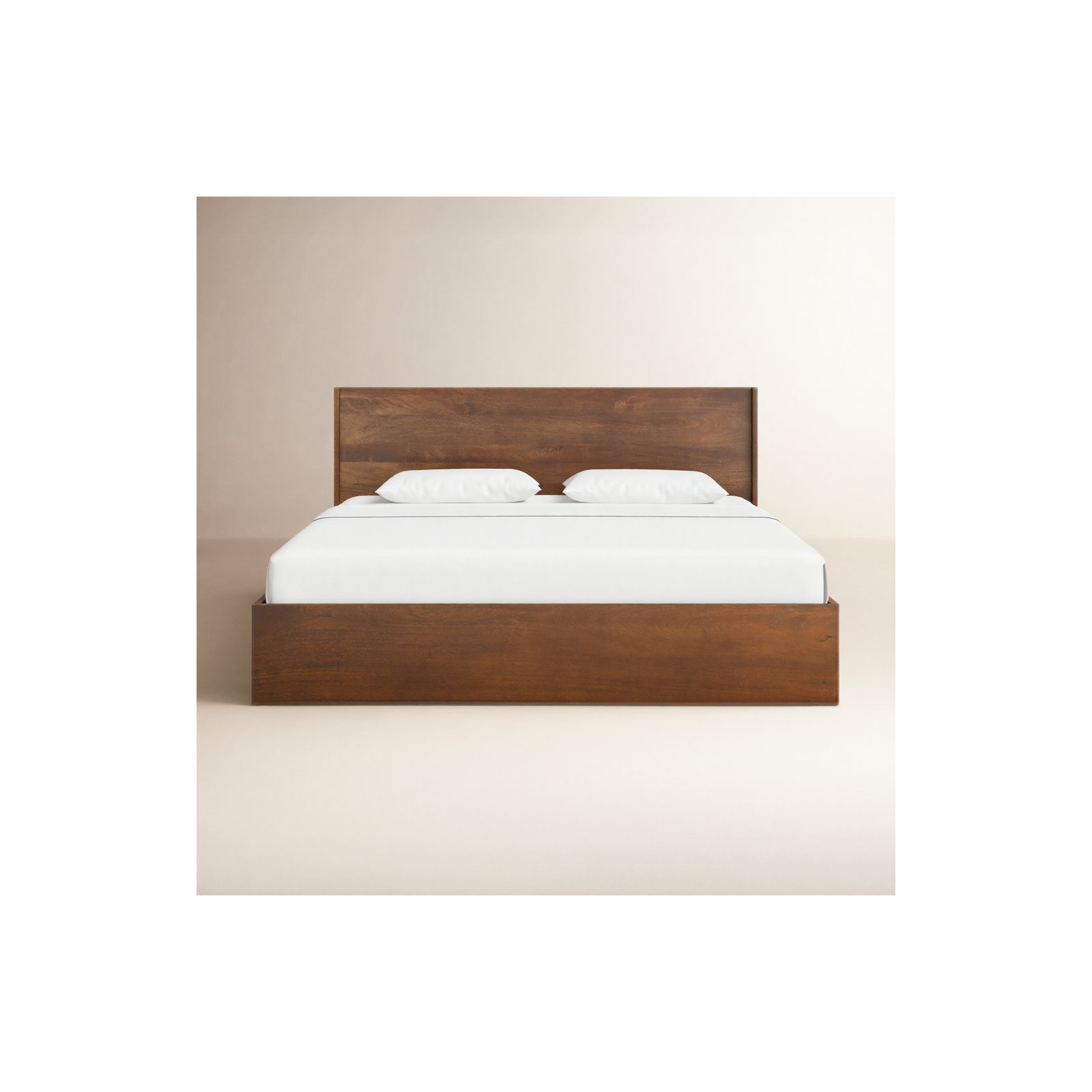 Solid Wood Bed, King