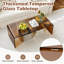 Tempered Glass Top Coffee Table